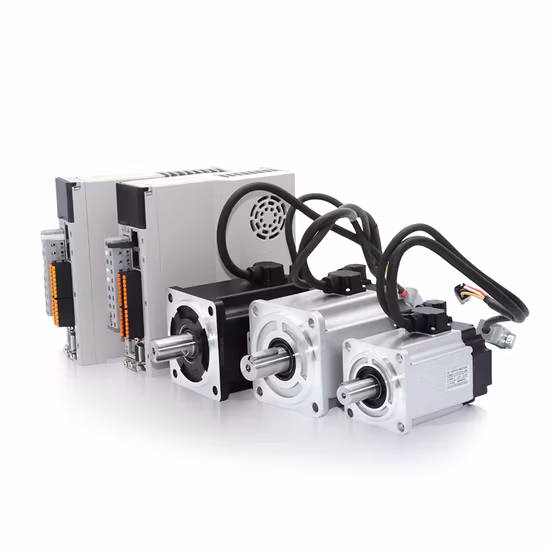 China Mini CNC Lathe Machine 3000rpm 110mm 2n. M 2.5A 600W 220V AC Servo Motor with Driver for Injection Molding Machine